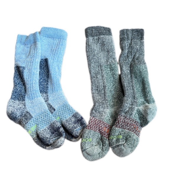 Smartwool Merino Wool Socks Bundle 2 Pair Women’s Hiking Running Size 9 - Picture 1 of 11